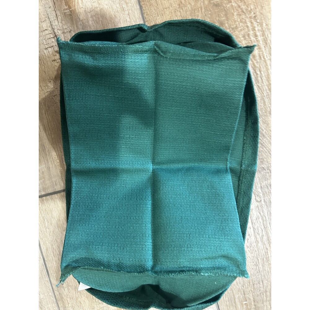 Longaberger Vacation Keepsake Basket Liner Ivy Green NEW‎